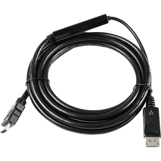 Cable DisplayPort a HDMI V7 V7DP14HDMI21-3M-BLK