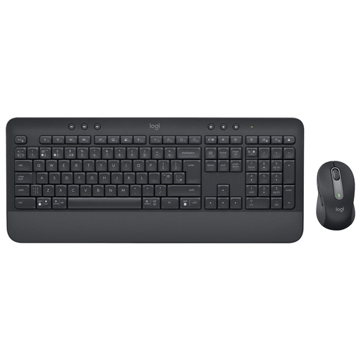 Teclado y Ratón Inalámbrico Logitech MK650 Grafito Inglés QWERTY