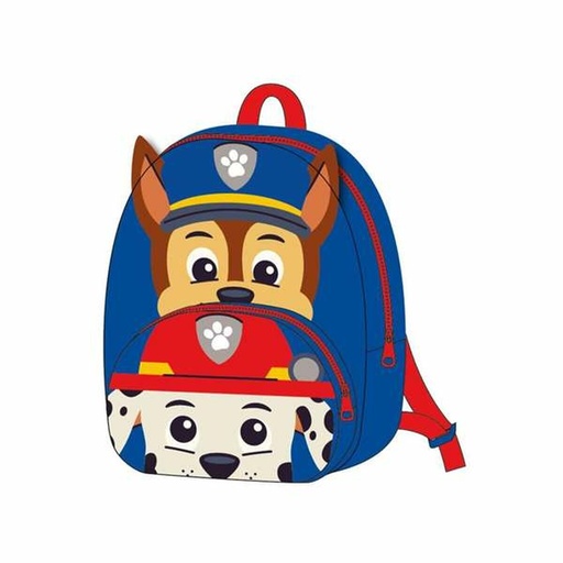 Mochila Escolar The Paw Patrol Azul 18 x 22 x 4 cm