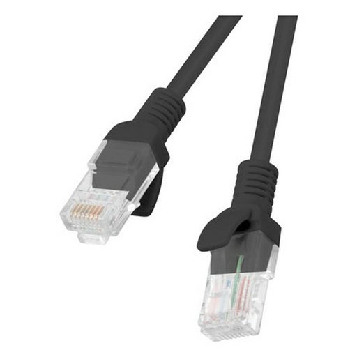 Cable de Red Rígido UTP Categoría 5e Lanberg PCU5-20CC-0200-BK Negro 2 m