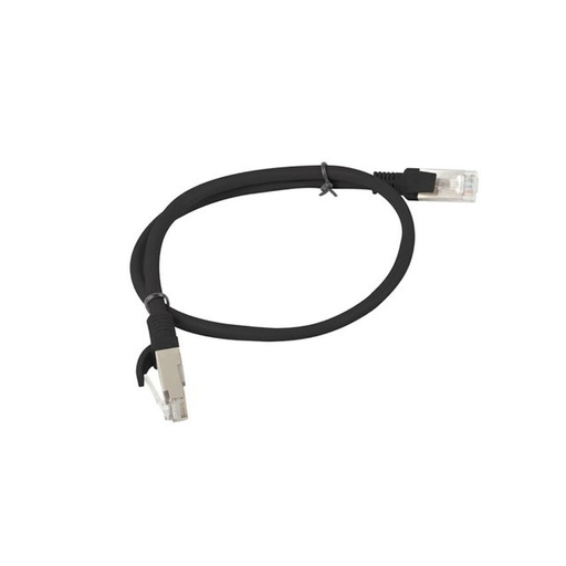 UTP Category 6 Rigid Network Cable Lanberg PCU6-20CC-0050-BK Black 50 cm