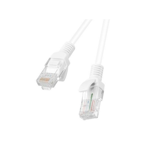 UTP Category 5e Rigid Network Cable Lanberg PCU5-20CC-0050-W White 50 cm