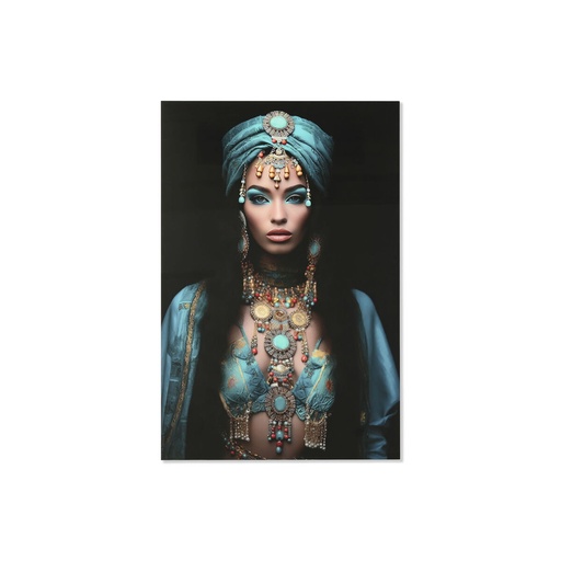 Cuadro Home ESPRIT Cristal Templado 100 x 0,4 x 150 cm