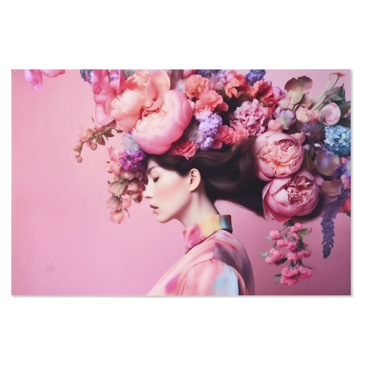 Painting Home ESPRIT Tempered Glass 150 x 0,4 x 100 cm