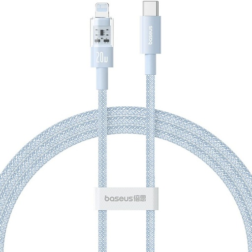 Cable USB-C a Lightning Baseus P10373001311-00 Azul 1 m