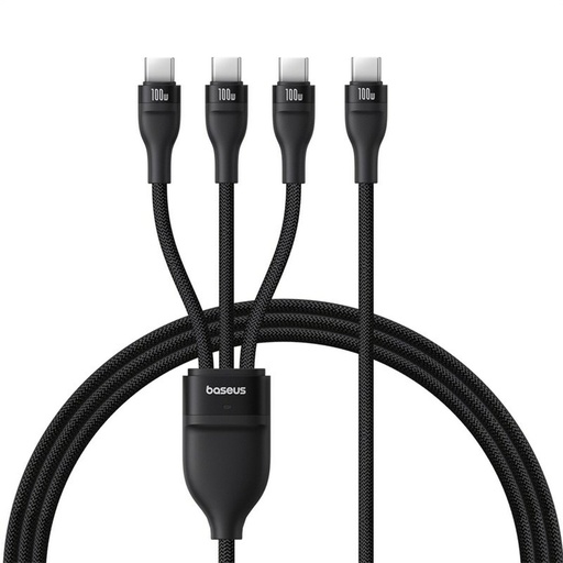 Cable USB-C a USB-C Baseus P10377503111-00 Negro 1,5 m