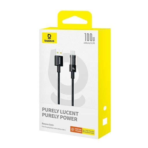 Cable USB A a USB-C Baseus P10373002111-00 Negro 1 m