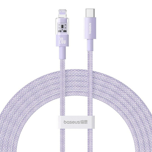 USB-C to Lightning Cable Baseus P10373001511-01 Purple 2 m