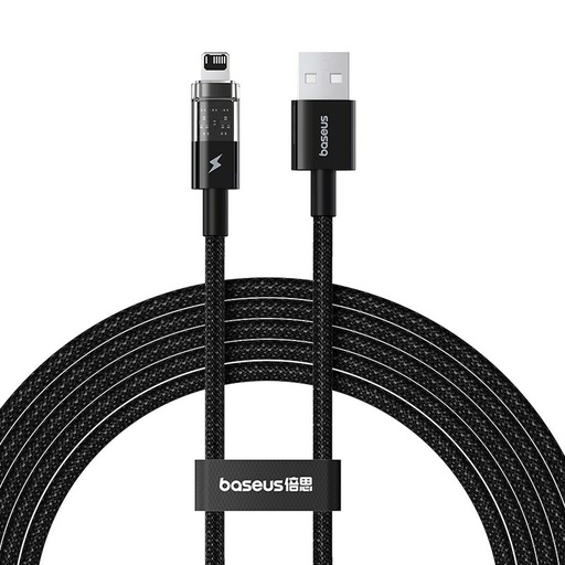USB to Lightning Cable Baseus P10373003111-01 Black 2 m