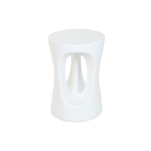 Mesa auxiliar Home ESPRIT Blanco 35,5 x 35,5 x 51 cm