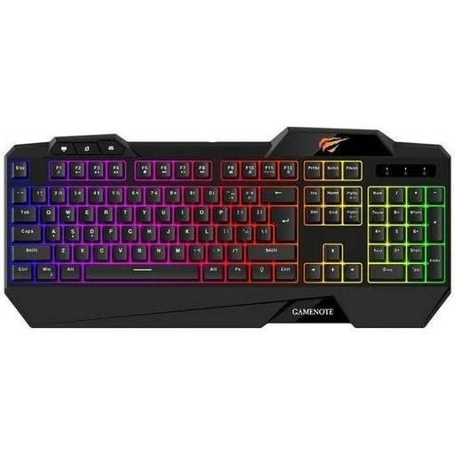 Gaming Keyboard Havit KB488L Black Multicolour QWERTY