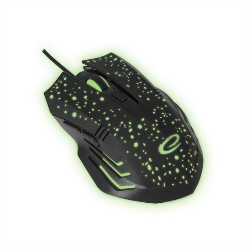 Gaming Mouse Esperanza EGM212 Black Green