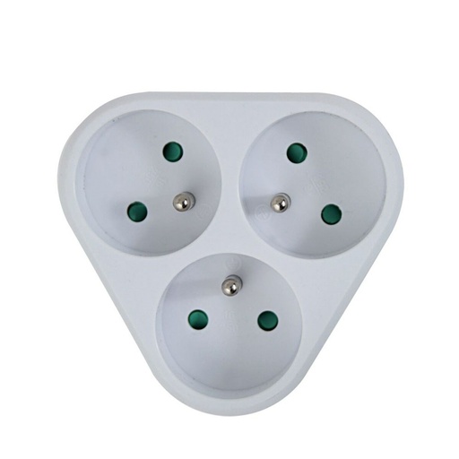 Ladrón de enchufe Esperanza ELK303W 3 Enchufes