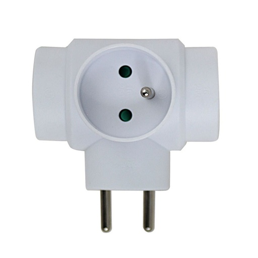 Ladrón de enchufe Esperanza ELK302W 3 Enchufes