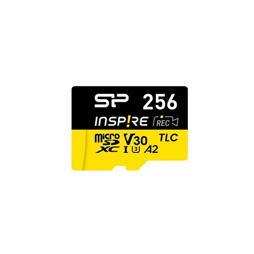 Tarjeta de Memoria Micro SD con Adaptador Silicon Power SP256GBSTXLA2V1NSP 256 GB