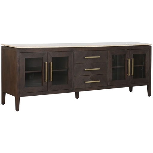Sideboard Home ESPRIT Marble Mango wood 200 x 40 x 70 cm