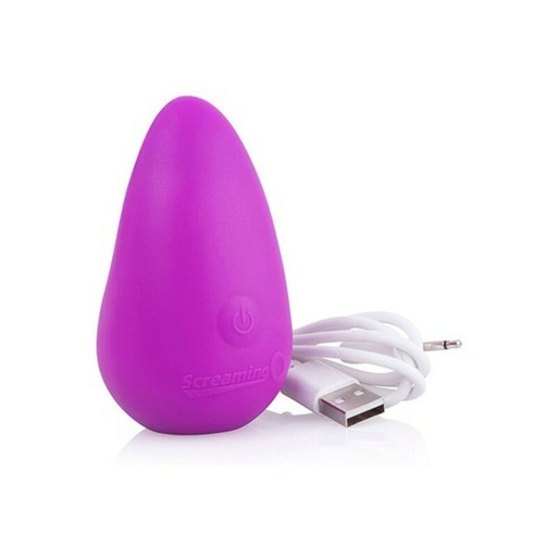 Egg Vibrator The Screaming O Affordable Rechargeable Scoop Lilac