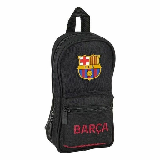 Plumier Mochila F.C. Barcelona Negro 12 x 23 x 5 cm (33 Piezas)
