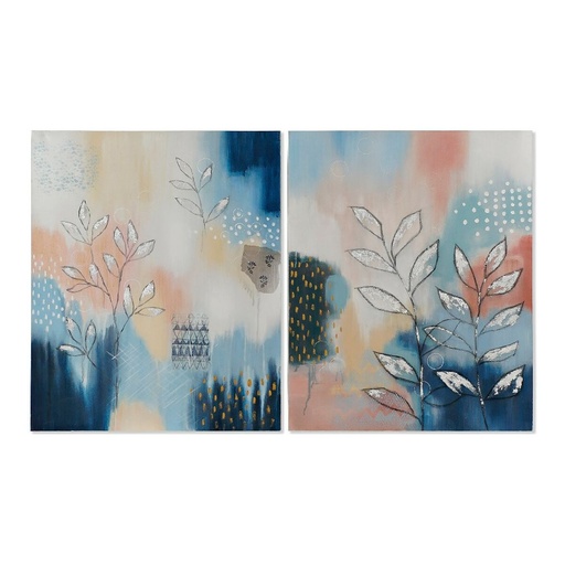 Lienzo DKD Home Decor Branches Pino Lienzo 80 x 4 x 100 cm