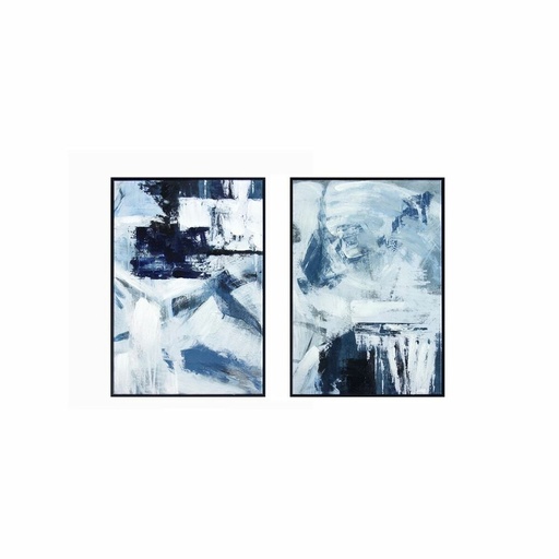 Lienzo DKD Home Decor Poliestireno Lienzo 45 x 2 x 60 cm
