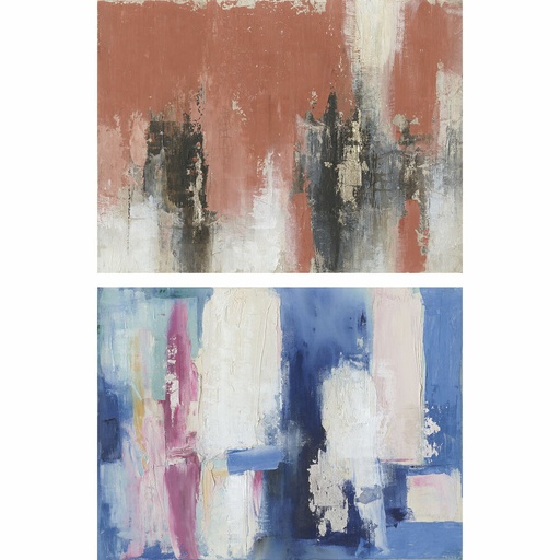 Lienzo DKD Home Decor Pino Lienzo 120 x 4 x 90 cm