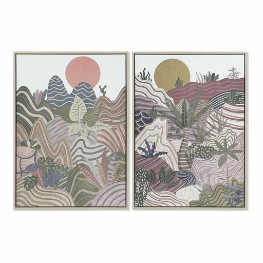 Canvas DKD Home Decor polystyrene Canvas 53 x 4,5 x 73 cm