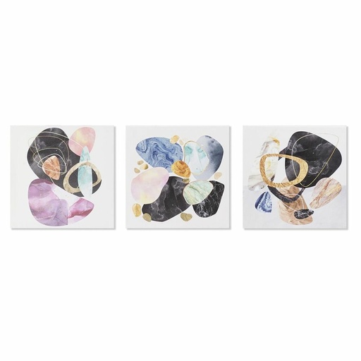 Lienzo DKD Home Decor Pino Lienzo 40 x 1,8 x 40 cm