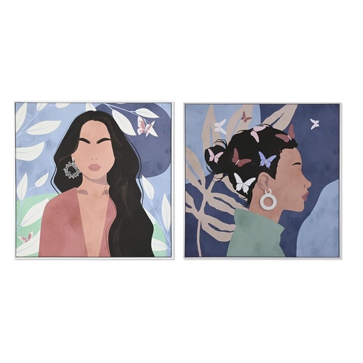 Canvas DKD Home Decor polystyrene Canvas 103 x 4,5 x 103 cm