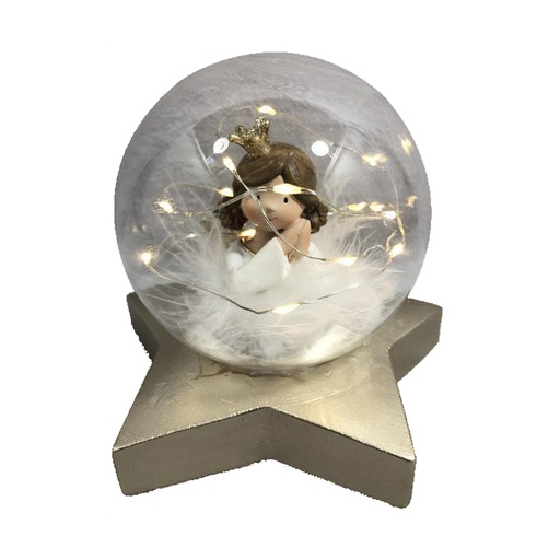 Christmas bauble DKD Home Decor Resin (15 x 11 x 18 cm) (2 Units)