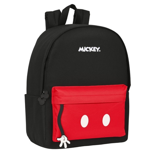 Mochila para Portátil Mickey Mouse Clubhouse  mickey mouse  Negro Rojo 31 x 40 x 16 cm