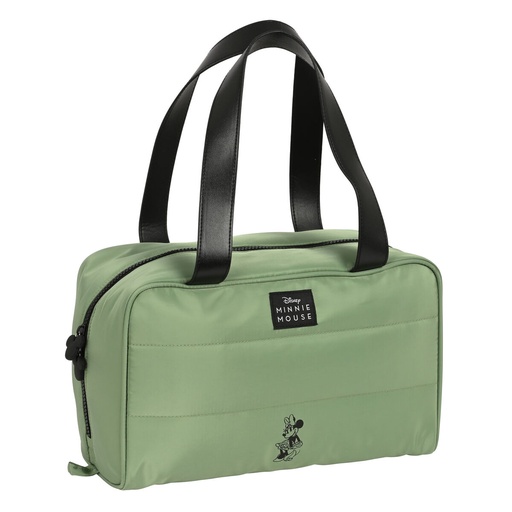 Neceser Escolar Minnie Mouse Mint shadow Verde militar 31 x 14 x 19 cm