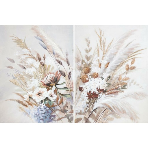 Lienzo DKD Home Decor Pino Lienzo 90 x 3,7 x 120 cm