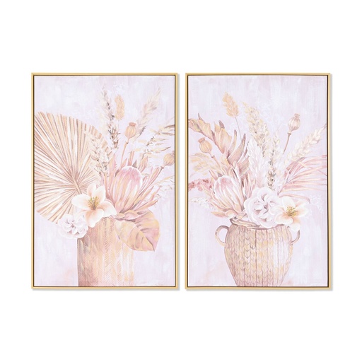 Canvas DKD Home Decor polystyrene Canvas 60 x 3,5 x 90 cm