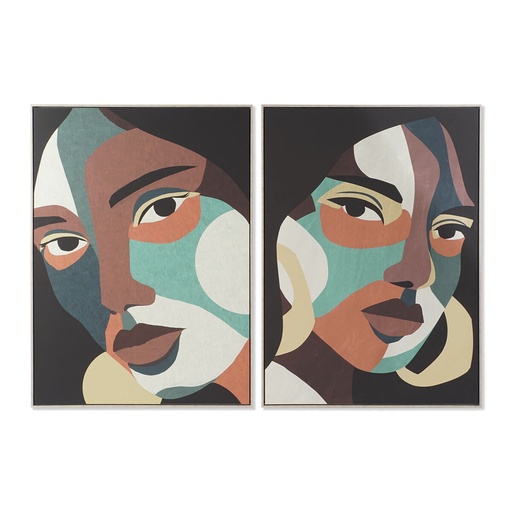 Canvas DKD Home Decor polystyrene Canvas 104 x 4,5 x 143,5 cm