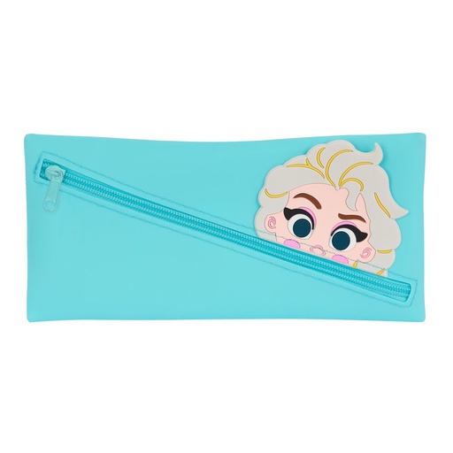 Estuche Escolar Frozen Azul 22 x 11 x 1 cm