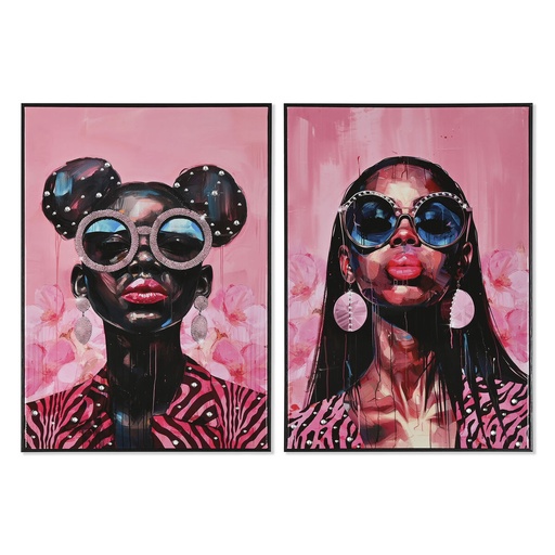 Lienzo Home ESPRIT Poliestireno Lienzo 50 x 3 x 70 cm