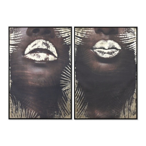 Lienzo Home ESPRIT Poliestireno Lienzo 83 x 4 x 123 cm