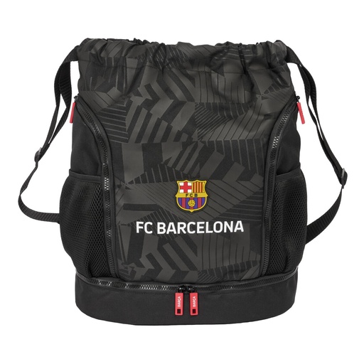 Bolsa Mochila con Cuerdas F.C. Barcelona Black Negro 35 x 40 x 1 cm