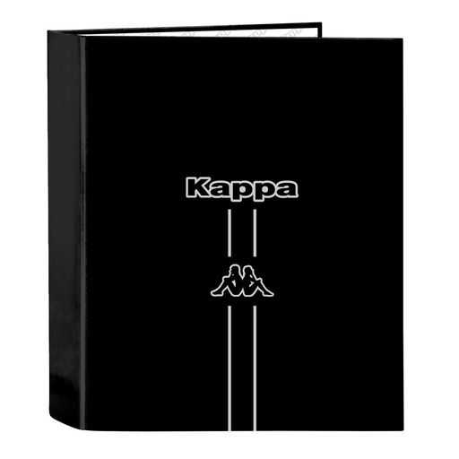 Ring binder Kappa Dark Black A4 27 x 33 x 6 cm