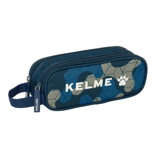 Portatodo Doble Kelme Epic Azul marino 21 x 8 x 6 cm