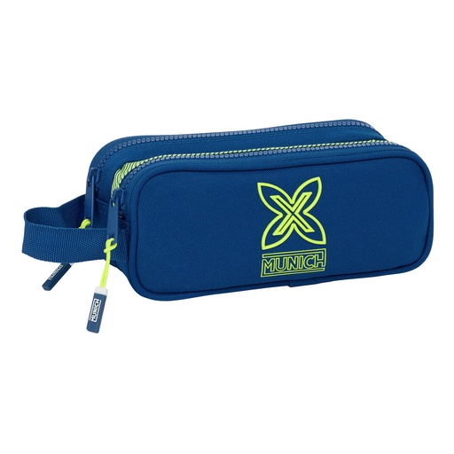 Double Carry-all Munich North Navy Blue 21 x 8 x 6 cm