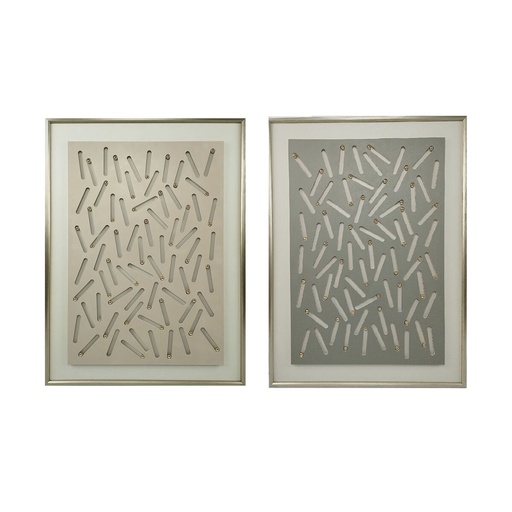 Canvas Home ESPRIT polystyrene Canvas 90 x 3,5 x 120 cm