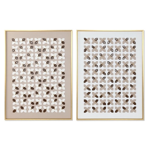 Lienzo Home ESPRIT Poliestireno Lienzo 90 x 3,5 x 120 cm