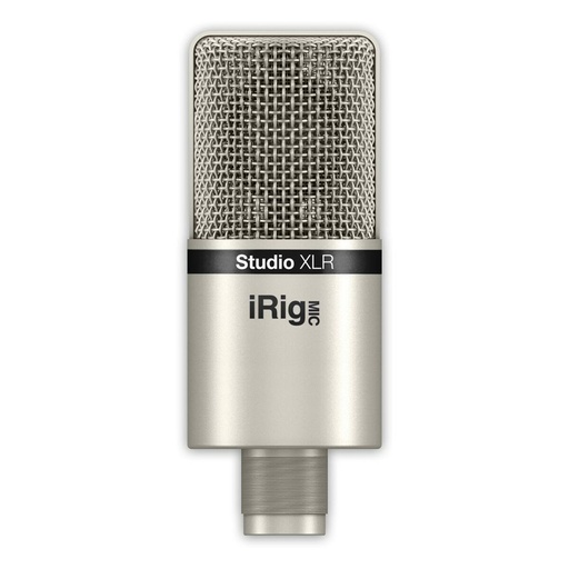 Micrófono IK Multimedia IP-IRIG-MICSTDXLR-IN Plateado