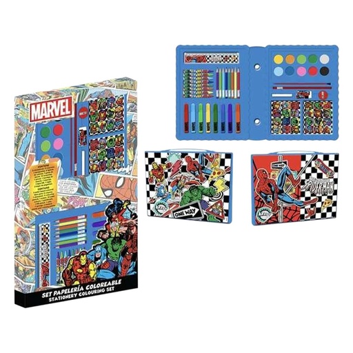 Stationery Set The Avengers Red