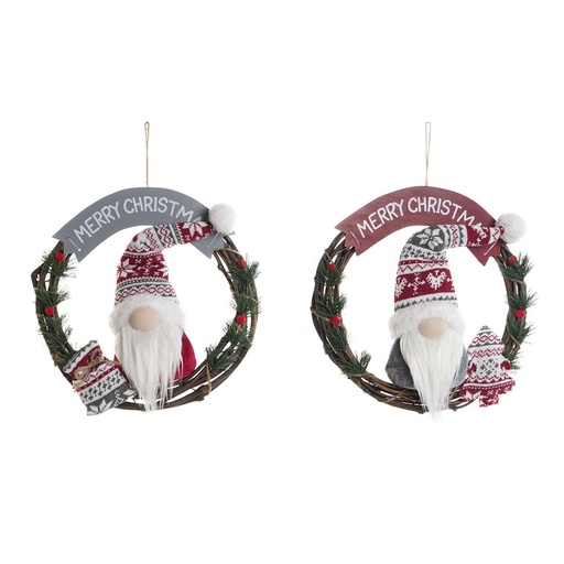 Decoración Colgante DKD Home Decor Multicolor 35 x 9 x 35 cm (2 Unidades)