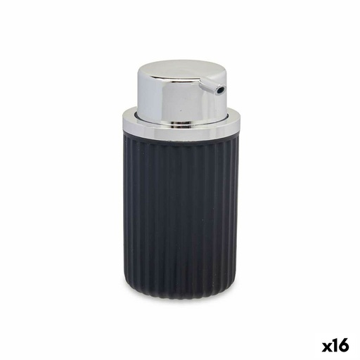 Soap Dispenser Berilo 3236-3 Anthracite Plastic 420 ml 7 x 14,5 x 8,5 cm (16 Units)