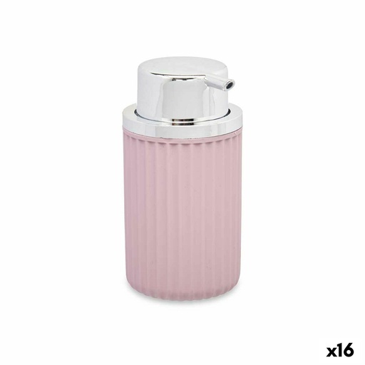 Dispensador de Jabón Berilo 3236-4 Rosa Plástico 420 ml 7 x 14,5 x 8,5 cm (16 Unidades)