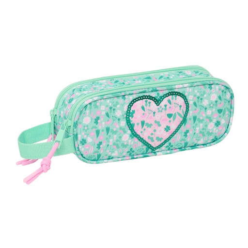 Double Carry-all Safta Cuore Mint 21 x 8 x 6 cm