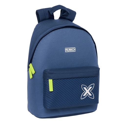 School Bag Munich munich Blue 31 x 41 x 16 cm